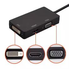 3 in 1 Mini Display Port to HDMI/DVI/VGA Cable Adapter