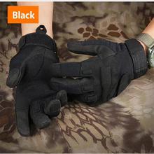 Black Full Hawk Gloves For Men