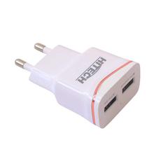 HITEC 3.4A Output Dual USB Port Travel Adapter With Type-C Cable