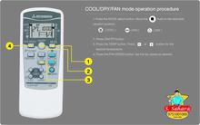 Mitsubishi Air Conditioner Remote Control