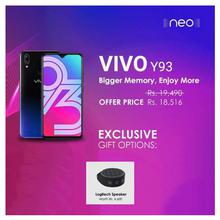 Vivo Y93 1814 (Starry Black, 3GB RAM, 32GB Storage) With Free LOGITECH Speaker