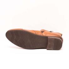 Caliber Shoes Tan Brown Slip On Lifestyle Boots For Men - ( K501 C)