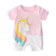 Baby Girl Unicorn Romper(I0001583)