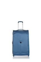 DELSEY ULITE 75CM EXPANDABLE TROLLEY CASE BLUE