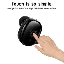 ANBES TWS Wireless Mini Bluetooth 5.0 Earphone Touch