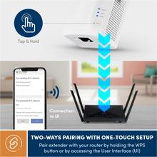 Prolink Dual-band Wi-Fi AC1200 Dual-Band Wireless Extender Wi-Fi Repeater (Works with any router) External Antenna- DH-5201