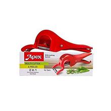 Apex Red 2 In 1 Multi Cutter And Peeler