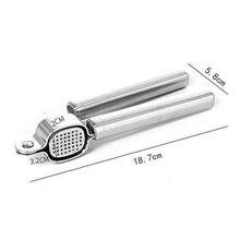 Ramkuwar Stainless Steel Garlic Press and Peeler Set