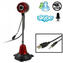 USB 2.0 Driverless PC Camera / Webcam with MIC. Cable Length: 1.2m