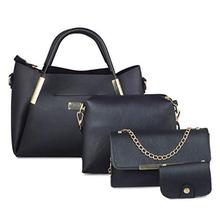 Mimisku handbag set with hand bag, shoulder bag, sling bag