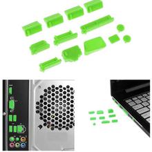 13 Piece Set of Anti-Dust Silicone Plugs Protect PC Laptop Ports