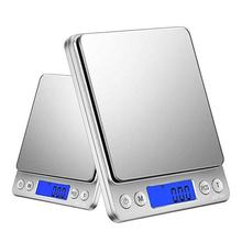 Mini Digital Platform Scale With LCD Screen- Blue