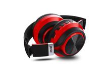 PTron Kicks Bluetooth Headset Wireless Stereo Headphone With Mic For All Smartphones (Red)