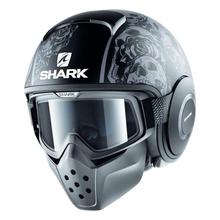 Shark Drak Sanctus Mat Helmet -Blue/Antharc