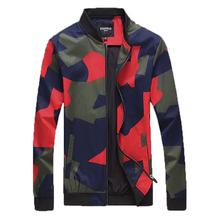 Hardik's Slim Fit Combat Print Wind Cheater Casual Bomber Jacket for Men