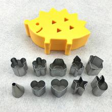 10pcs Gadget Cartoon Cake Mold Set Vegetable Fruit Tools