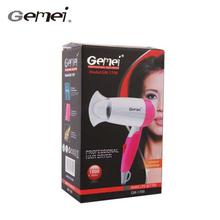 Gemei GM-1709 Hair Dryer-Pink/White