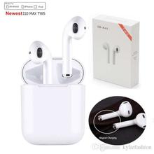 i10-MAX TWS Bluetooth 5.0 Wireless Earphones Sports Two Ears Magnetic charging Stereo Android For IOS Samsung Smartphones