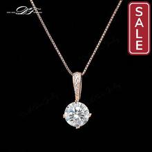 Double Fair OL Style Cubic Zirconia Chain Necklaces &