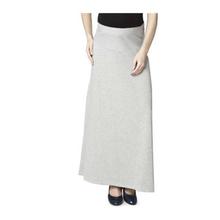 Nine Maternity Comfy Jersey Skirt In Grey Melange 3031