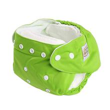 Adjustable Reusable Washable Baby Cloth Diaper [ 1 Nappy and 5 Inserts]