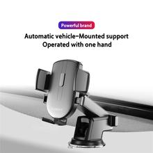 Universal Cell Phone Holder For Car, Car Phone Holder Mount For Dashboard Windshield Long Arm Strong Suction Cell Phone Car Mount