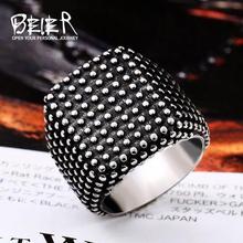 BEIER Europe and America Rock Gypsophila Ring 316l stainless