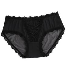 Women's underwear_new lace ice silk panties girls hips