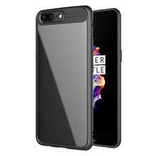 SALE- H&A PC & TPU Cover Case For One Plus 5 OnePlus 5 Transparent