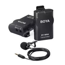 BOYA BY-WM4 Universal Lavalier Wireless Microphone Mic With Real-time Monitor For iPhone/Smartphone/iPad/Tablet/DSLR
