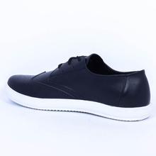 Caliber Shoes Black Casual Lace Up Shoes For Men - (391 C)