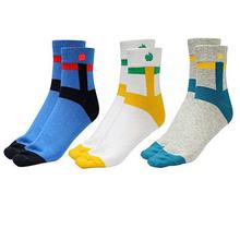 Pack of 6 Pairs of Sports Apple Printed Socks (1005)