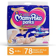MamyPoko Pants Diaper Small, 78count