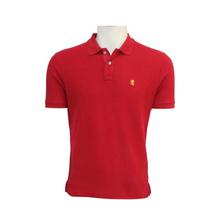 Red Tape Red Plain Cotton Polo T-Shirt For Men - (RPH6808)