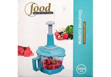 FOOD Hand Pat Manual Food Processor Chopper Cutter