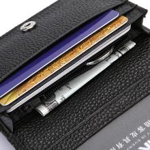 CUIKCA Fashion Men Wallet Carteira Slim Wallet Genuine