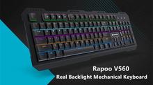 Rapoo Vpro - v560 Backlight Mechanical Gaming Keyboard - Black.