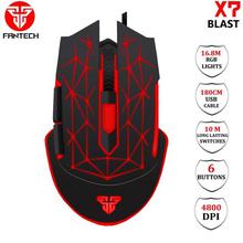 X7 BLAST USB Macro RGB Gaming Mouse (4800DPI)