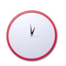 White/Black Needle Minimal Analog Wall Clock