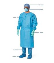 Disposable gown certified