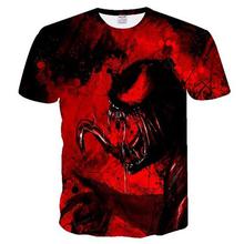 BIANYILONG 2019 t shirt men Newest Venom Marvel t-shirt 3D Printed