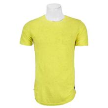 Yellow Colorful Dotted Pocket T-Shirt For Men