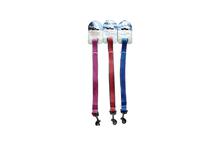 Nylon Fabric Dog Harness with White Stripe ( Medium )