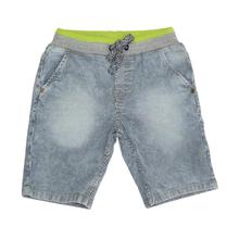 Blue/White Striped Cotton Shorts For Boys -(131246518691)