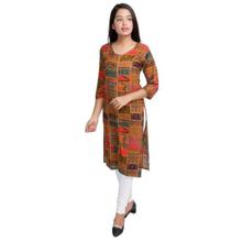 Multicolored Floral Printed Kurti For Women