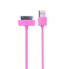 REMAX Light Charging & Data Cable For iPhone 4 - Pink