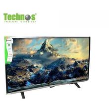 Technos 39" Smart Curved LED TV E39DU2000 with Wallmount