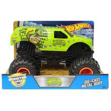 Hot Wheels Green Monster Jam Jester Die-Cast Vehicle For Kids - CBY61/DWP16-0931