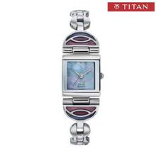 Titan Raga Mother Of Pearl Dial Analog Watch For Women - (2500SM02)