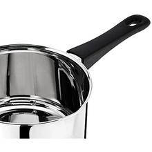 Amazon Brand - Solimo 2-Piece Stainless Steel Sauce Pan Set